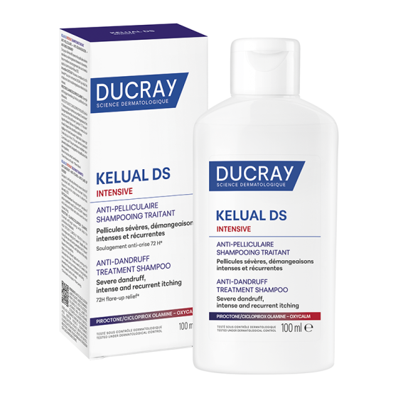 Ducray Kelual DS Intensive Третиращ шампоан против тежък пърхот и сърбеж 100ml
