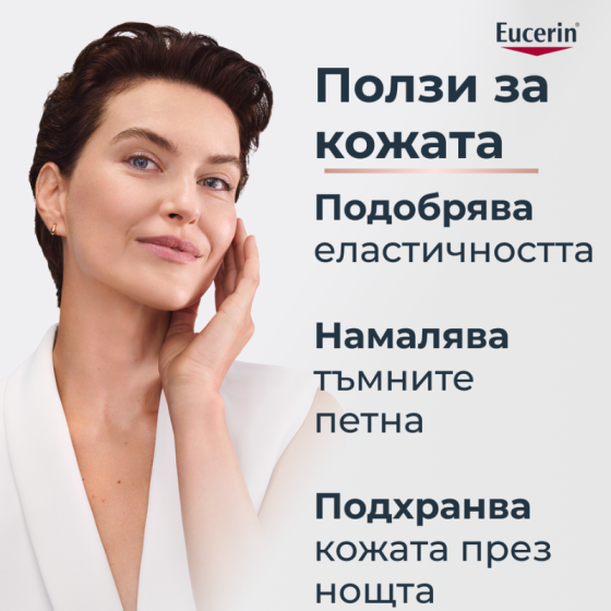 Eucerin Hyaluron-Filler+Elasticity Озаряващ дневен крем SPF30 50мл пълнител
