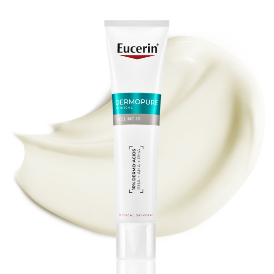 Eucerin Dermopure Clinical Peeling 10 Обновяваща нощна грижа за кожа, склонна към акне 40мл
