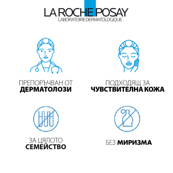 La Roche-Posay Lipikar Baume AP+ Max с тройно действие 200мл
