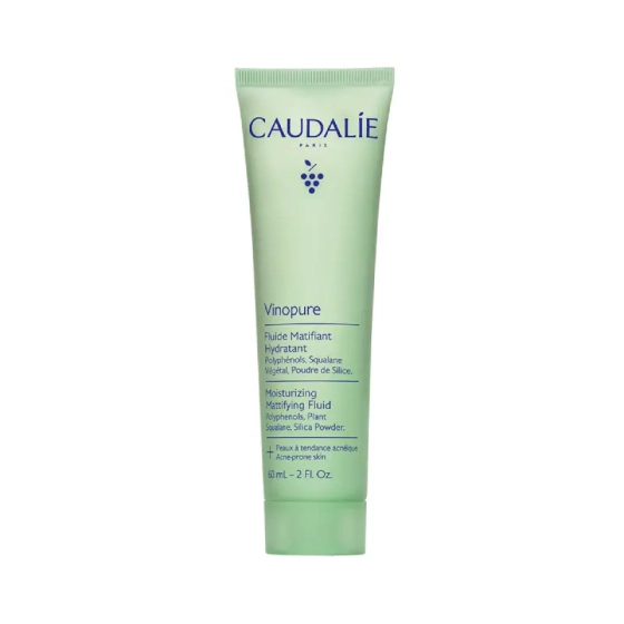 Caudalie Vinopure Хидратиращ матиращ флуид за лице 60мл