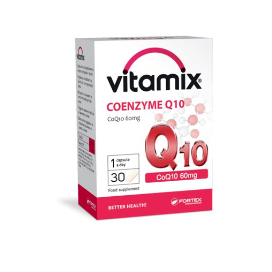 Витамикс Коензим Q10 таблетки за антиоксидантна защита х30 Fortex