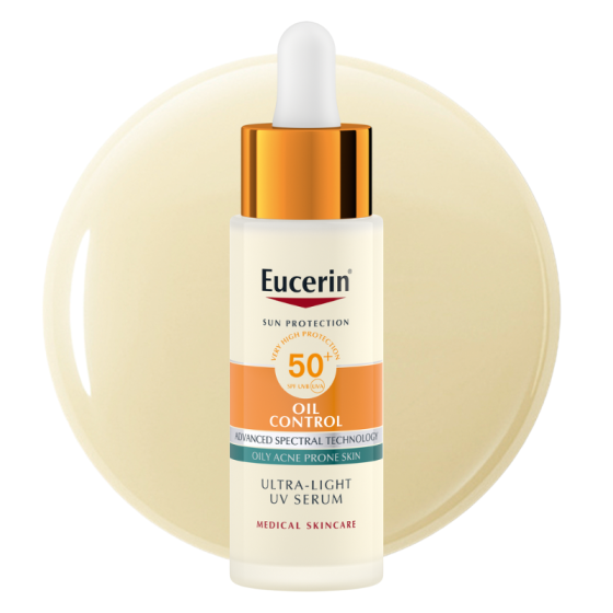 Eucerin Sun Oil Control UV Серум за лице SPF 50+