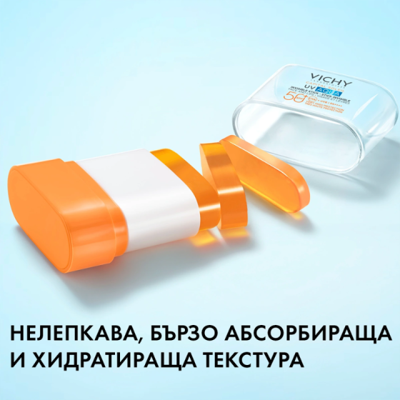 Vichy Soleil SPF50+ UV AQUA Слънцезащитен стик за лице и устни 10г 940993