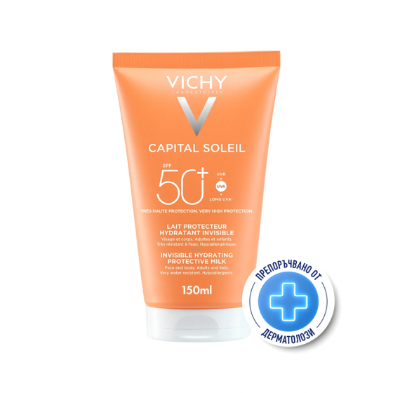 Vichy Soleil SPF50+ Слънцезащитно мляко за лице и тяло 150мл 915861