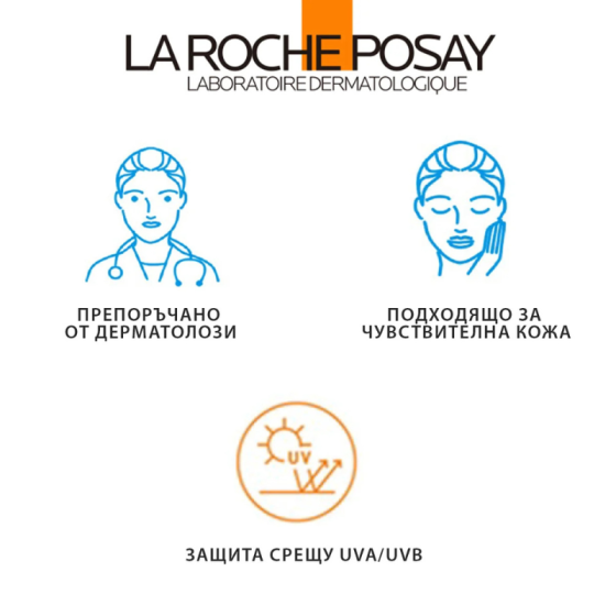 La Roche-Posay Anthelios SPF50+ UVSPORT Слънцезащитен лосион за влажна кожа 200мл 945110