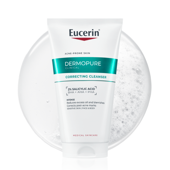 Eucerin DermoPure Clinical Коригиращ измиващ гел 150мл