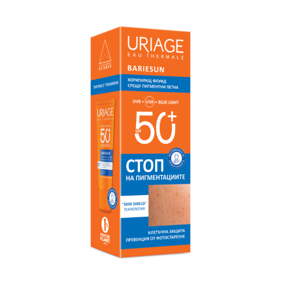 Uriage Bariersun Skin Shield Флуид против петна SPF50+ 40мл