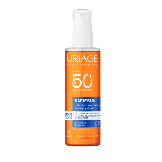 Uriage Bariersun SS Сухо олио тяло/коса SPF50+ 200мл