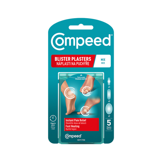 COMPEED ПЛАСТИР ЗА МЕХУРИ Различни размери 5бр. Perrigo