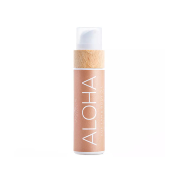 Cocosolis Suntan and Body Aloha Масло за тен за лице и тяло с кокосово масло x110мл