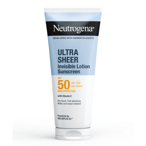 Neutrogena Ultra Sheer Невидим хидратиращ слънцезащитен лосион SPF50 200мл