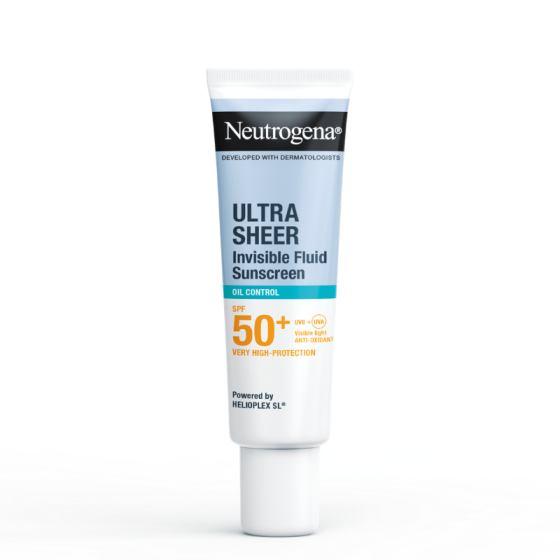 Neutrogena Ultra Sheer Невидим слънцезащитен флуид за контрол на себума SPF50+ 50мл
