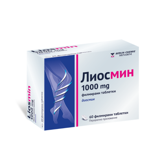 Лиосмин 1000 mg таблетки при разширени вени и хемороиди х60