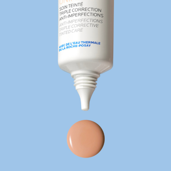 La Roche-Posay EFFACLAR DUO+M Тонирана тройна коригираща лечение срещу несъвършенства  Medium 40мл