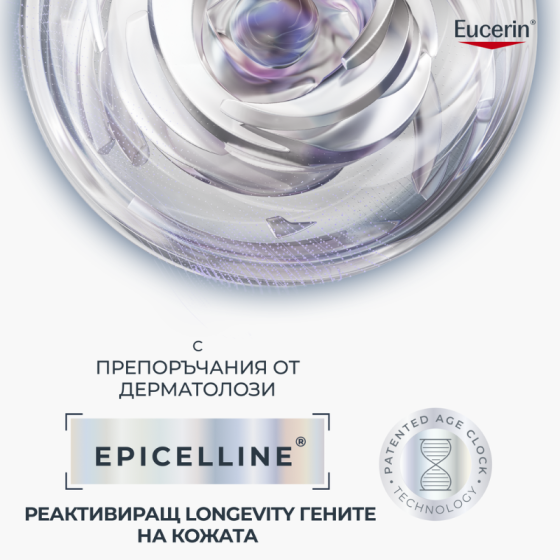 Eucerin Hyaluron-Filler + Longevity Epigenetic Нощна грижа 50мл