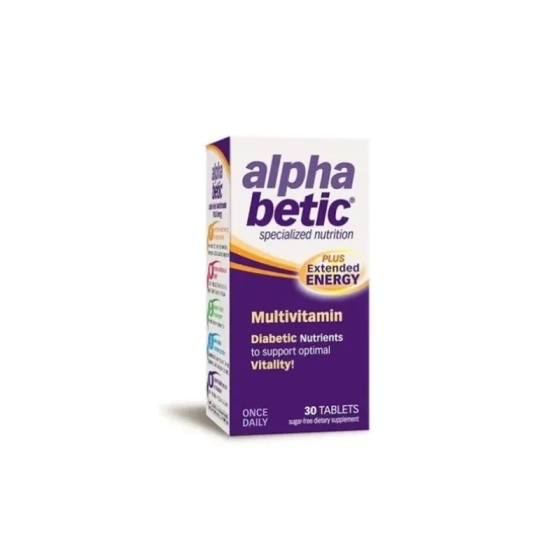 Alpha betic Мултивитамини при диабет и преддиабетно състояние х30 таблетки Nature’s Way