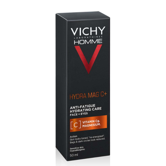 Vichy homme mag-c+ гел хидратиращ за лице и очи 50мл. 322571