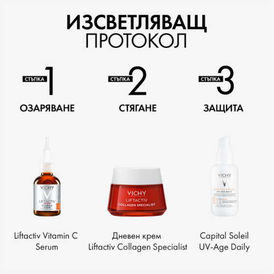 Vichy liftactiv supreme c15 серум озаряващ 20мл. 796583