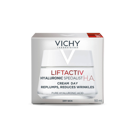 Vichy Liftactiv H.A. дневен крем за суха кожа против бръчки 50мл 328801