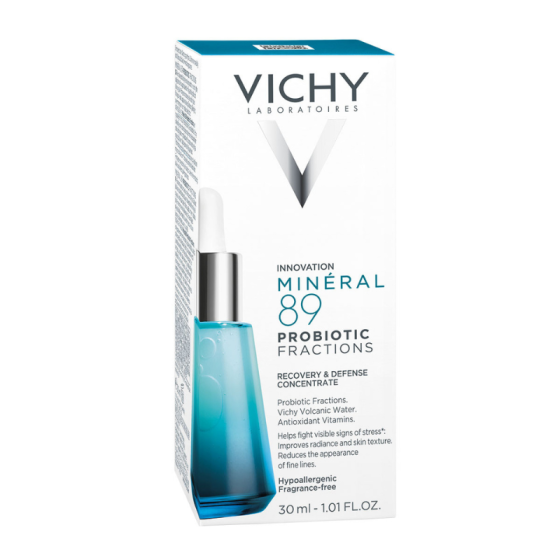 Vichy mineral 89 probiotic fractions серум 30мл. 762908 ново