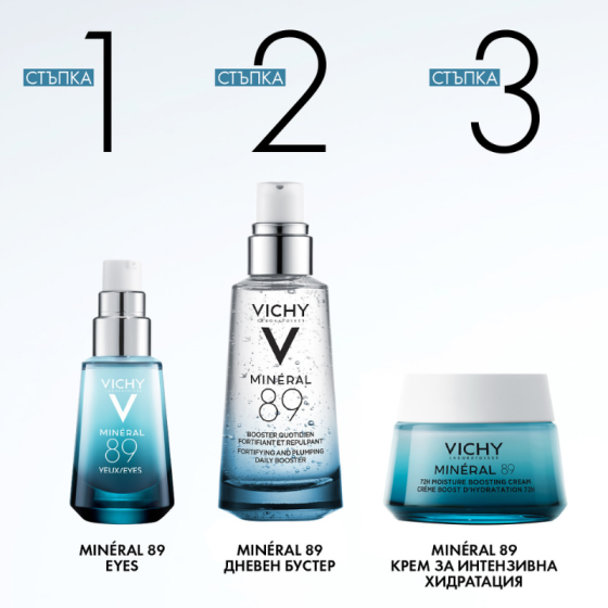 Vichy mineral 89 гел бустер 50мл. 543248