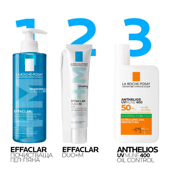La roche-posay effaclar гел акне почистващ 200мл. 411083