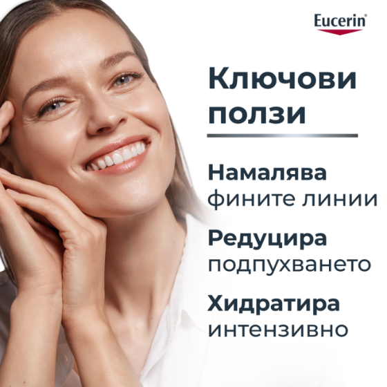 Eucerin hyaluron-filler околоочен крем 15 мл