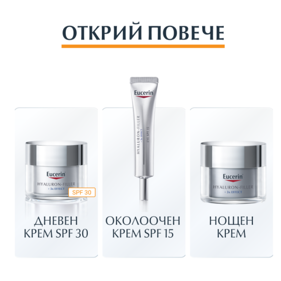 Eucerin hyaluron-filler витамин с бустер 1х8 мл