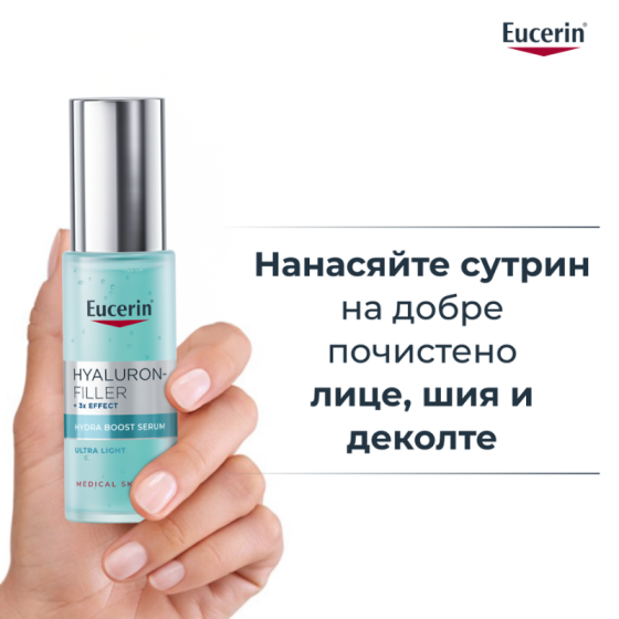 Eucerin hyaluron-filler ултралек хидратиращ гел 30 мл