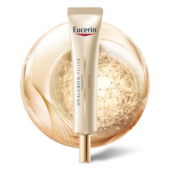 Eucerin hyaluron filler + elasticity околоочен крем 15мл