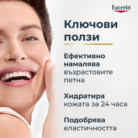 Eucerin hyaluron filler + elasticity kрем за ръце 75мл