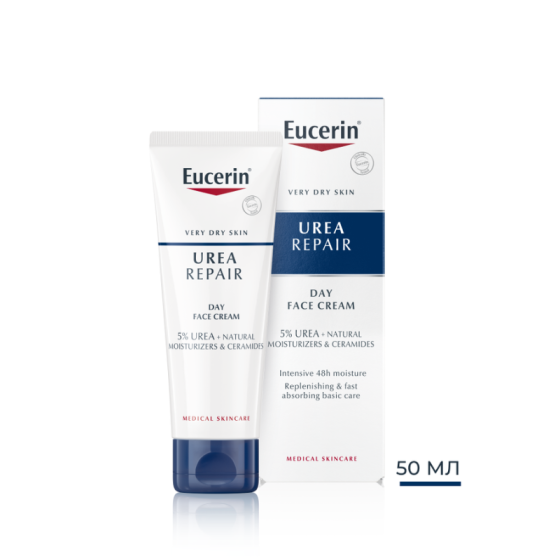 Eucerin UreaRepair Дневен крем за лице 50мл