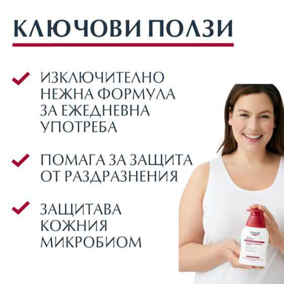 Eucerin интимен душ-гел 250мл