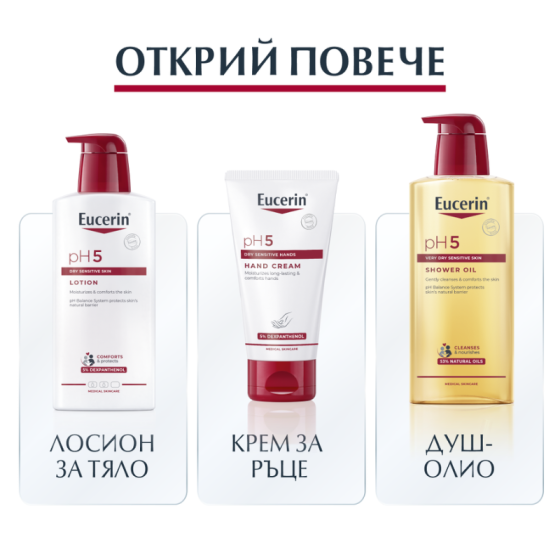 Eucerin интимен душ-гел 250мл
