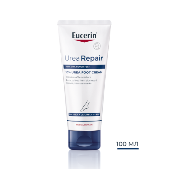Eucerin UreaRepair Крем за крака с 10% урея 100 мл