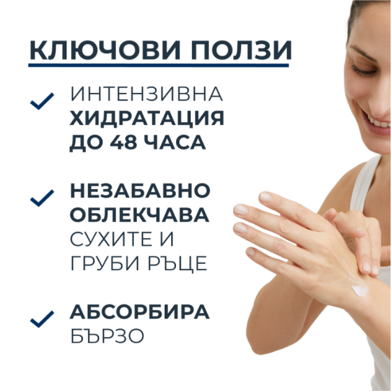 Eucerin UreaRepair Крем за ръце с 5% урея 75 мл
