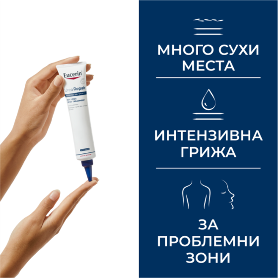 Eucerin UreaRepair Крем за локално третиране с 30% урея 75мл