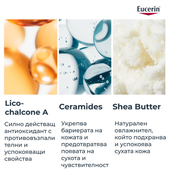 Eucerin atopicontrol успокояващ балсам за тяло 400мл туба