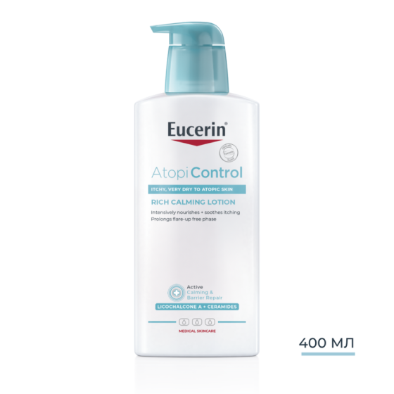 Eucerin atopicontrol успокояващ лосион за тяло 400мл