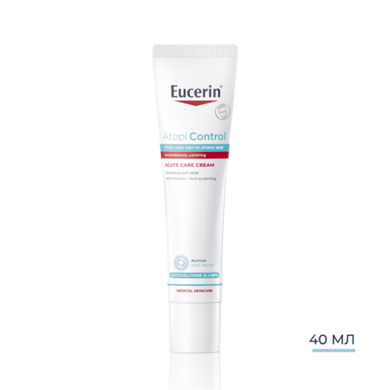 Eucerin atopicontrol интензивен успокояващ крем 40мл