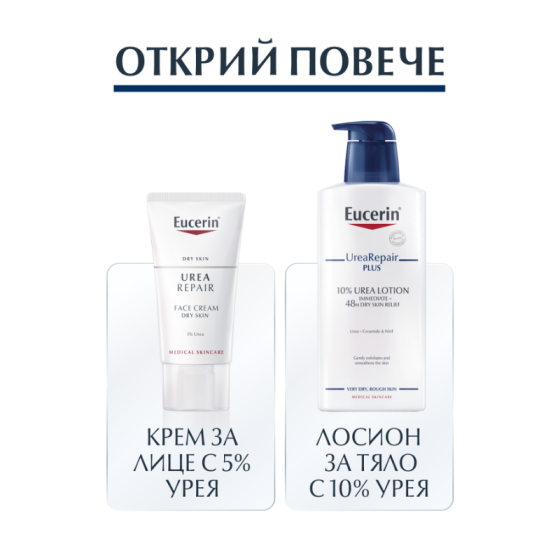 Eucerin dermo capillaire шампоан за сух скалп с 5% урея 250мл
