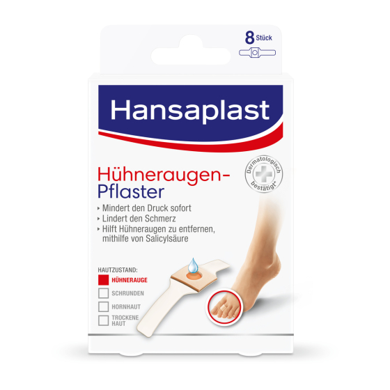 Hansaplast пластир за мазоли  8 бр.