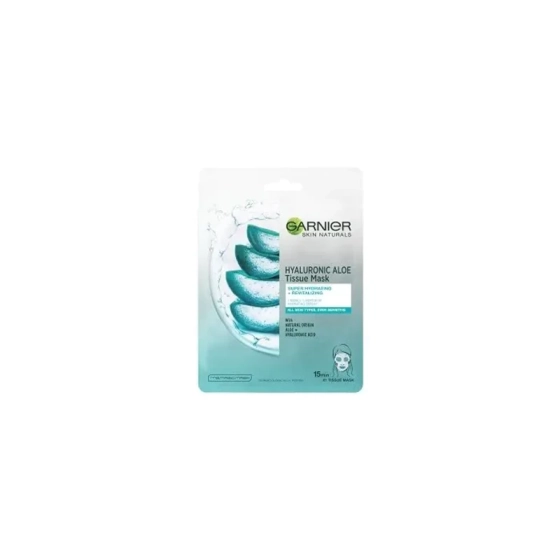 Garnier skin naturals hyaluronic aloe текстилна маска за лице 32гр