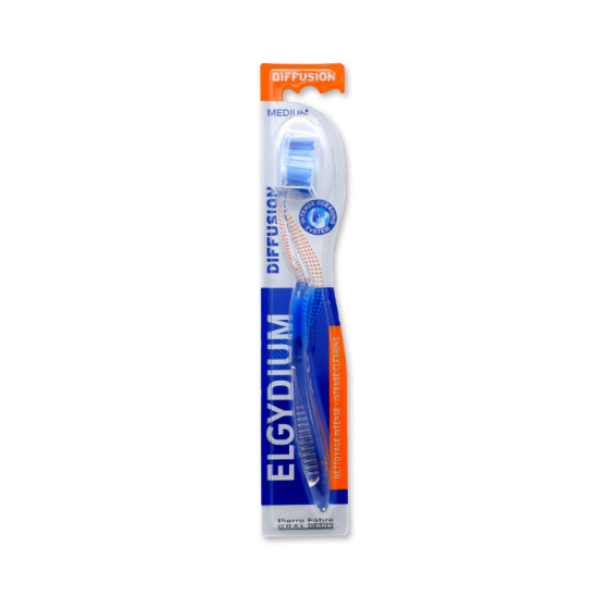 Elgydium дифюжън  четка за зъби medium