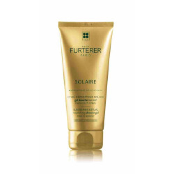 Rene furterer solaire подхранващ душ-гел за коса и тяло след слънце 200мл