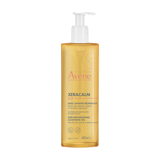 Avene Xeracalm A.D. Почистващо релипидиращо олио 400ml