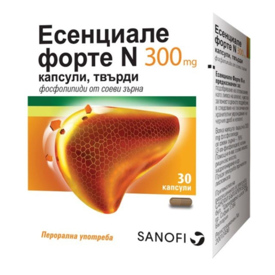 Есенциале Форте N капсули за черен дроб х30