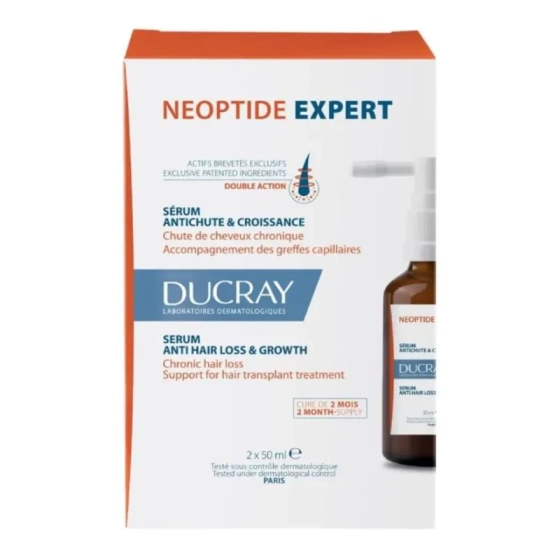 Ducray  neoptide лосион против косопад 2 х 50мл