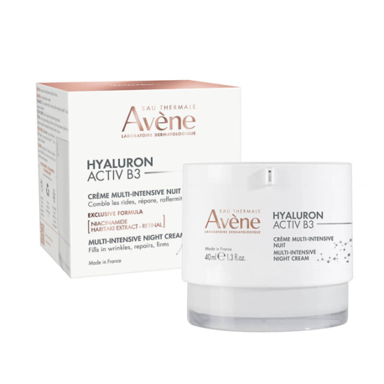 Avene Hyaluron Activ B3 Мулти-интензивен нощен крем 40ml
